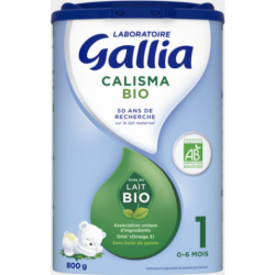 Gallia Calisma Bio 1er âge - 800g - Lait infantile