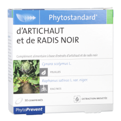 Phytostandard Artichaud et Radis noir Complément alimentaire 