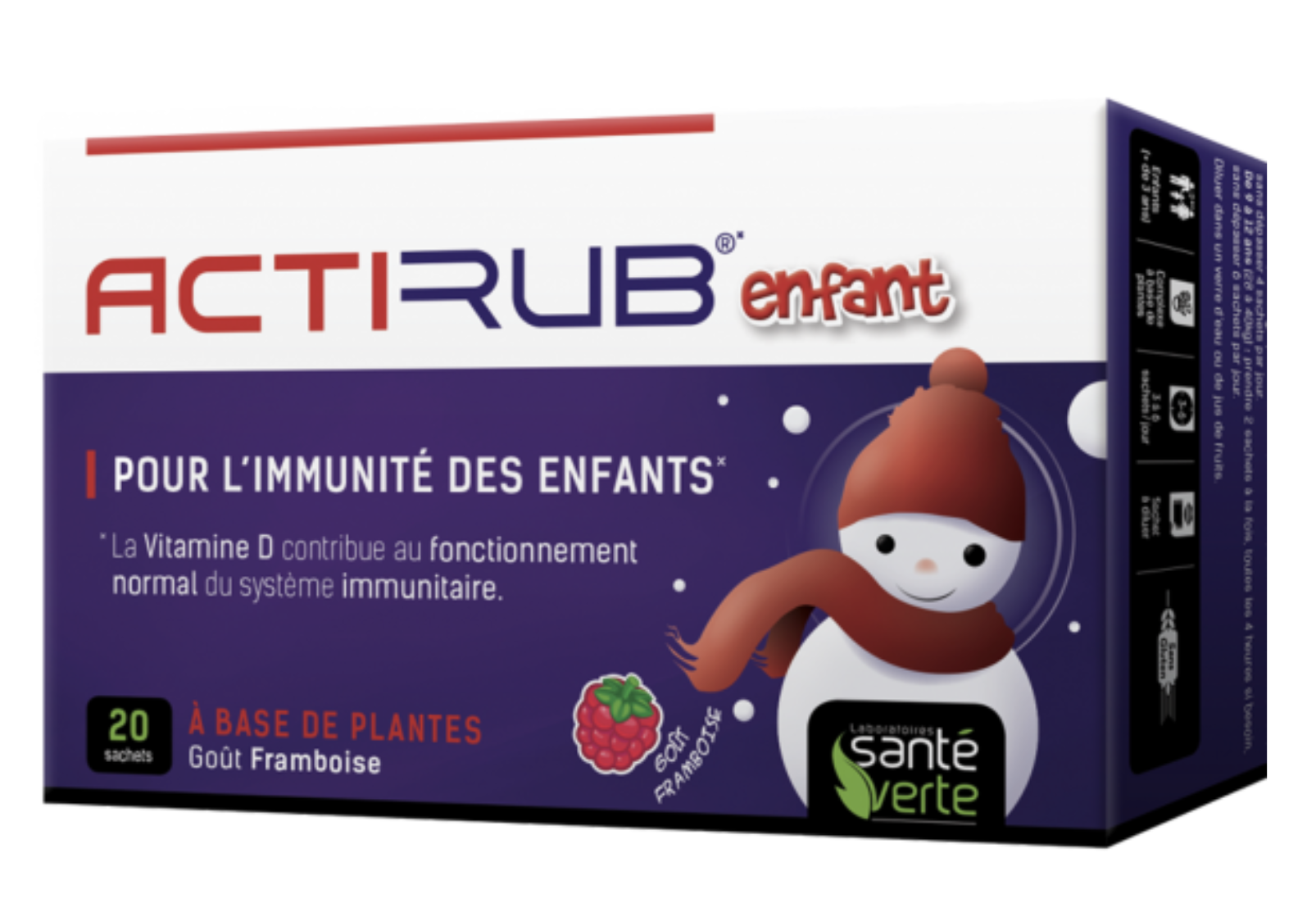 ACTIRUB SANTE VERTE ENF POM SA20