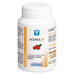 Acerol C Vitamine C Naturelle Tonus Défenses immunitaires Nutergia - 60 Comprimés