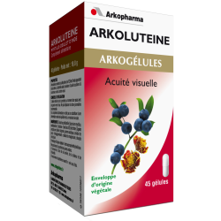 Arkogélules arkolutéine acuité visuelle Arkopharma - 45