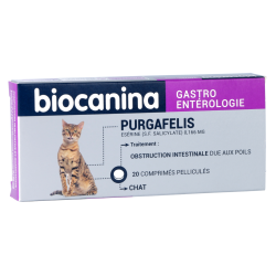 Purgafelis Obstruction intestinale pour chien et chat Biocanina&#