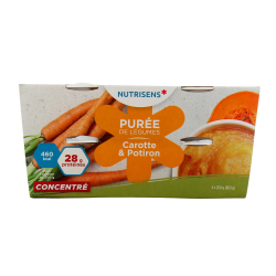 Gamme Nutrisens Concentrés Purée de Légumes –