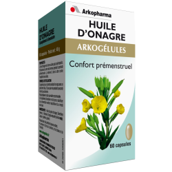 Arkogélules huile d'onagre confort prémenstruel Arkopharma - 60 capsules