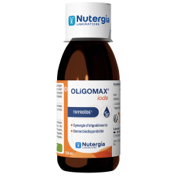 OligoMax Iode Complément Alimentaire Nutergia - Flacon de