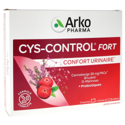 Cys Control Fort Confort Urinaire 10 Sachet 5 Sticks