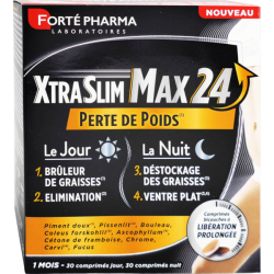 Forté Pharma Xtraslim Max 24 60 comprimés