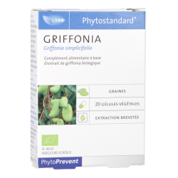 Phytostandard Griffonia Complément alimentaire Phytoprevent Pileje