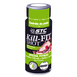 STC Kill-Fit Shot Shot brûleur de graisse Fruits rouges STC Nutrition - 60 mL