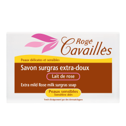 Savon Surgras extra-doux Lait de Rose Rogé Cavaillès&#x