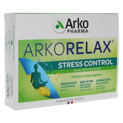 Arko relax stress control 30 comprimés