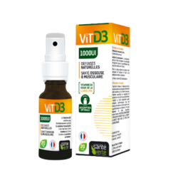 Vitamine D3 1000UI 20 ml Santé Verte