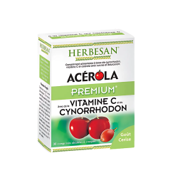Herbesan Acerola Premium Vitamine C – 30 Comprimés