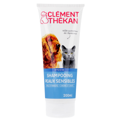 Shampooing peaux sensibles pour chiens et chats Clement Thekan - 200 ml
