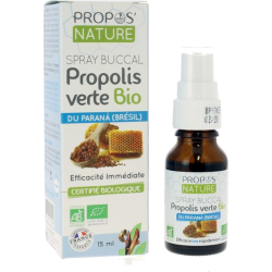 Spray buccal propolis verte bio Propos' Nature - 15