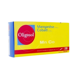 Oligosol Manganèse Cobalt Ampoules Buvables x28