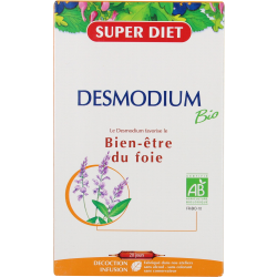 Desmodium Bien être du foie Bio Super Diet - 20&#x