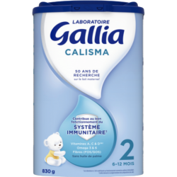 Gallia Calisma Lait infantile nourrissons 2 ème âge - 800 g