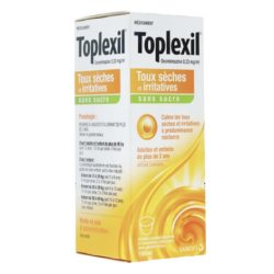 Toplexil sans sucre sirop