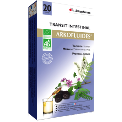 Arkofluides Transit Intestinal Arkopharma - 20 ampoules
