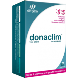 Donaclim voie orale ménopause Dergam - 180 capsules