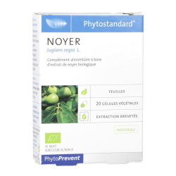 Phytostandard Noyer Complément alimentaire Phytoprevent Pileje - 20 Gélules
