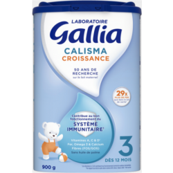 Gallia Calisma croissance Lait infantile nourrissons 3 ème âge - 800 g