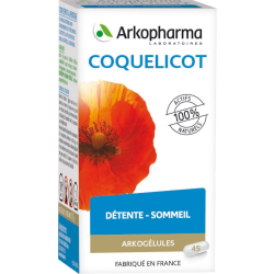 Arkogélules coquelicot détente et sommeil Arkopharma -