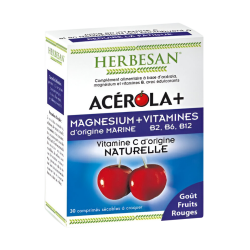 Herbesan Acérola + Magnésium + Vitamines x30