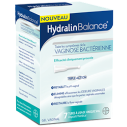 Gel Vaginal Hydralin Balance - Tube de 5ml x 7