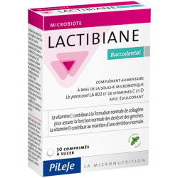 Complément Alimentaire Microbiote Lactibiane Buccodental Pileje- 
