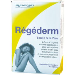 Régéderm Peau vitamines et sélénium Synergia - 40 Capsules