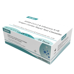 Tests Antigénique COMBO Grippe + COVID Nasopharyngé – SARS Cov 2 & Influenza A/B