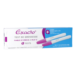 Test de grossesse Exacto - 2 tests