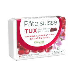 Pâte Suisse TUX aux Plantes Pectorales Lehning –