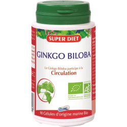 Ginkgo biloba circulation Bio Super Diet - 80 Comprimés