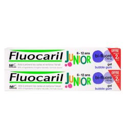 Fluocaril Junior Dent Bub Gum 6-12 2X75Ml