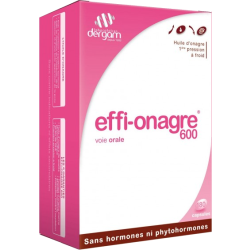 Effi-onagre voie orale peau et régulation hormonale Dergam - 60 capsules