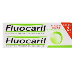Fluocaril Bi-Fl 250Mg Pate Menthe 2X75Ml