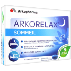Arkorelax Sommeil 5 Extraits de Plantes Arkopharma - 15 