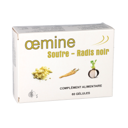 Complément Alimentaire Soufre-Radis Noir Oemine - 60 G&#x