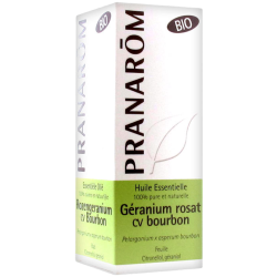Huile Essentielle Bio Géranium Rosat cv Bourbon Pranarôm - 10ml