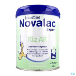 Novalac Expert Riz Ar 0 à 36 mois 800G