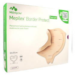 Mepilex Border Protect Sacrum 22x25 cm Mölnlycke