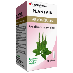 Arkogélules plantain problèmes saisonniers Arkopharma - 45&#