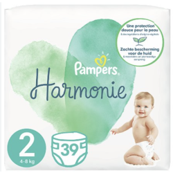 T2 4-8 kg Pampers Harmonie Couches 39 Couches