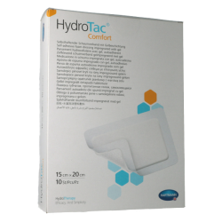 HydroTac Comfort 15x20cm (x10) - Pansement Hydrocellulaire&#