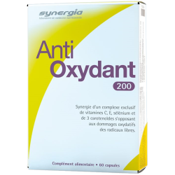 Anti oxydant 200 vitamines et sélénium Synergia - 