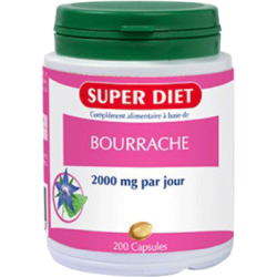 Complément Bourrache 2000 mg par jour Super Diet - 