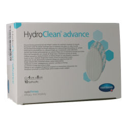 HydroClean Advance Panst Ovale 4x8cm (x10)